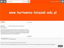 Tablet Screenshot of hurtownia-ksiazek.edu.pl